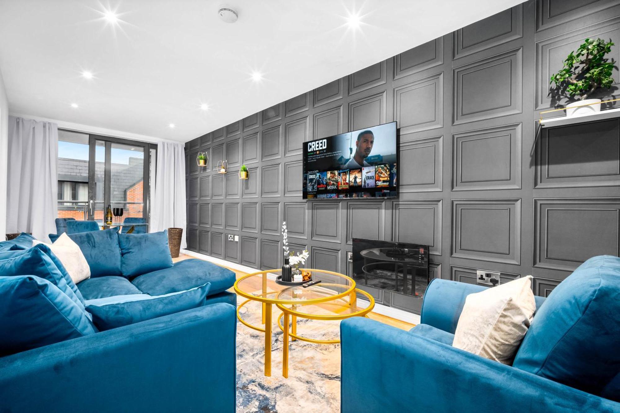 Luxury Two Bedroom Apartment - City Ceentre - Balcony - Jq - Netflix & Wifi - 11B Birmingham Exterior photo