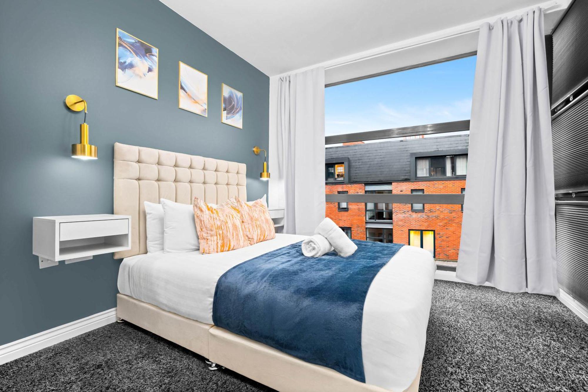 Luxury Two Bedroom Apartment - City Ceentre - Balcony - Jq - Netflix & Wifi - 11B Birmingham Exterior photo